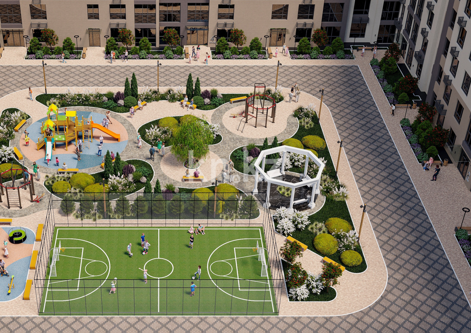 Продажа 1-комнатной квартиры, 44 м², ул. Нажимеденова, дом  52б в Астане - фото 4