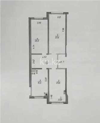 Продажа 3-комнатной квартиры, 94 м² в Алматы