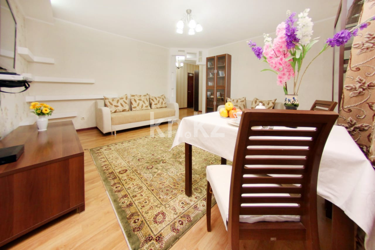 Аренда 2-комнатной квартиры посуточно, 70 м², ул. Хусаинова, дом  225 - Аренда  двухкомнатных квартир посуточно в Алматы с фото фото 9 из 24