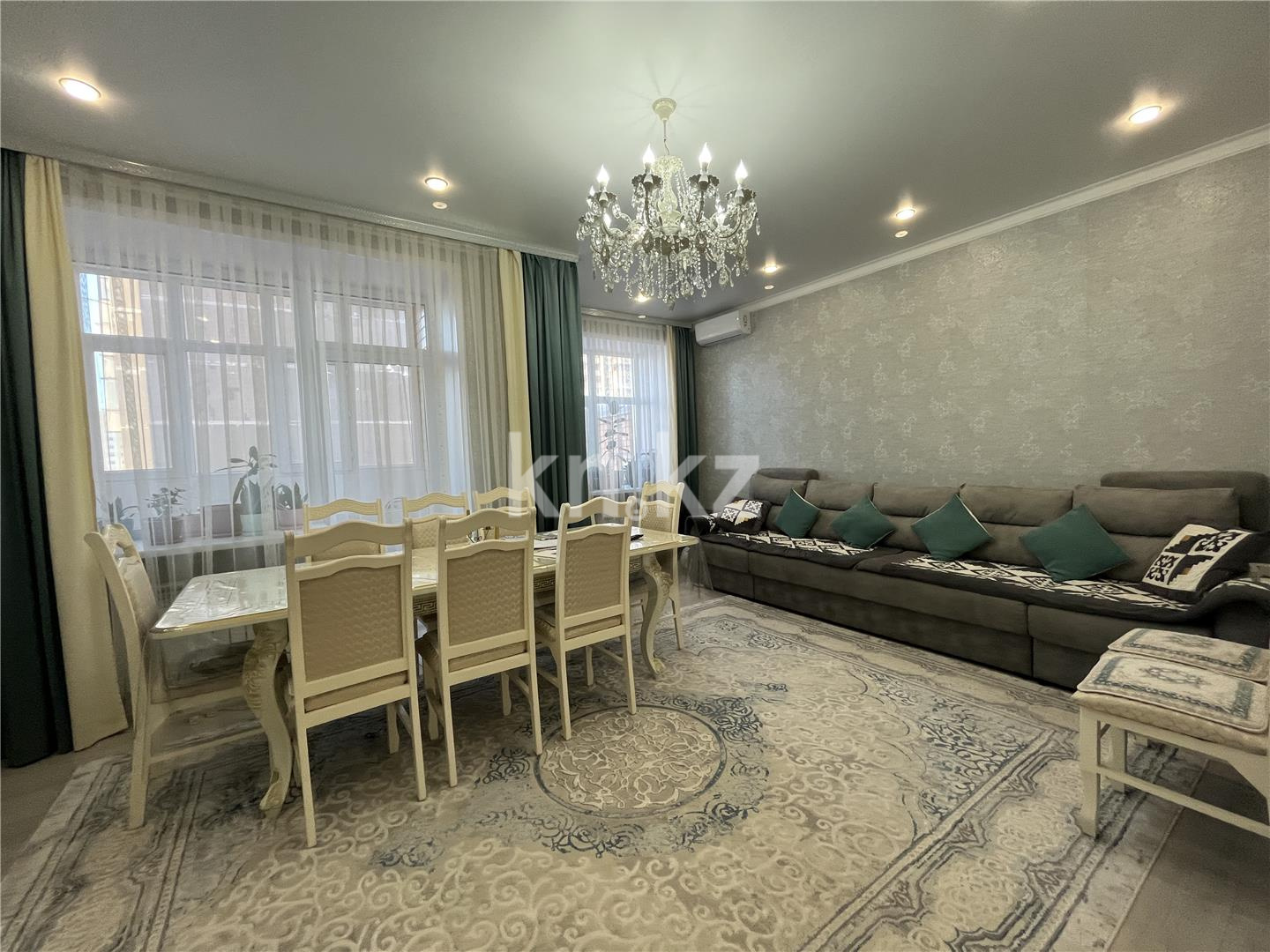 Продажа 3-комнатной квартиры, 92 м², ул. Таттимбета в Караганде - фото 4