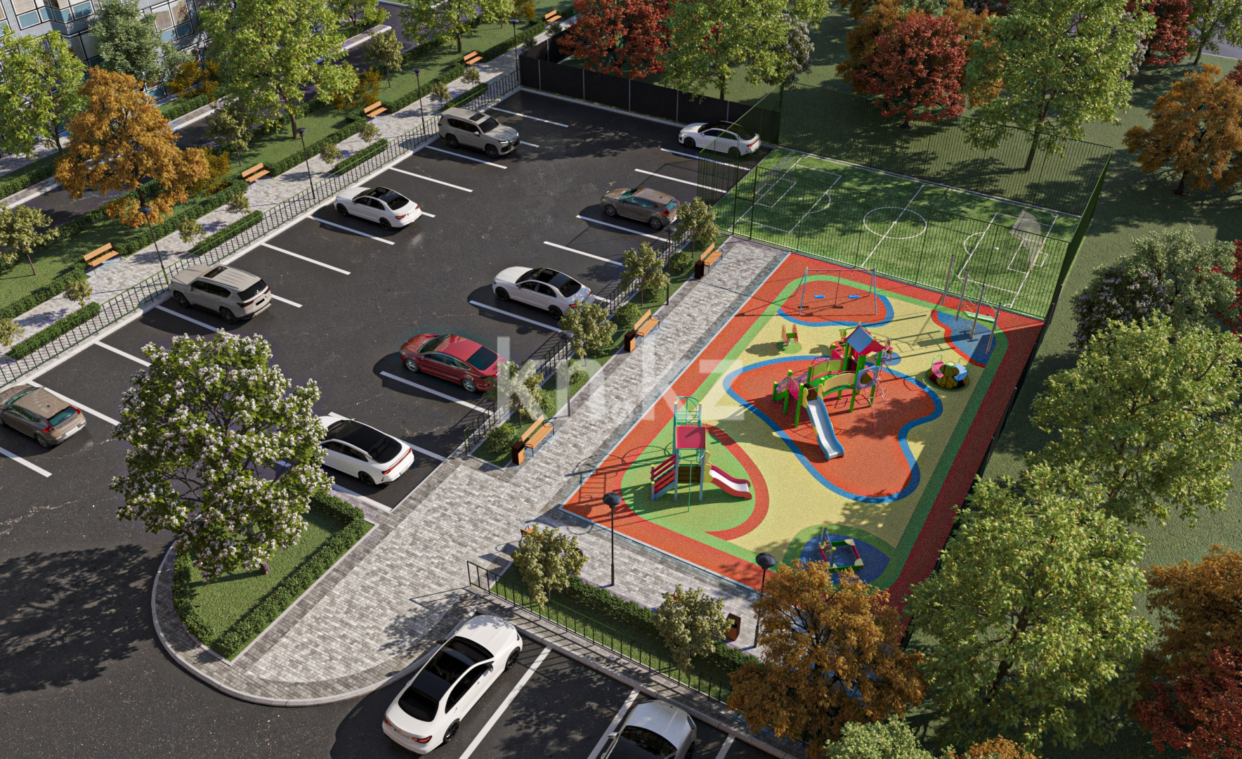 Продажа 2-комнатной квартиры, 61 м², ул. Дюсембекова, дом  34/2 в Караганде - фото 17