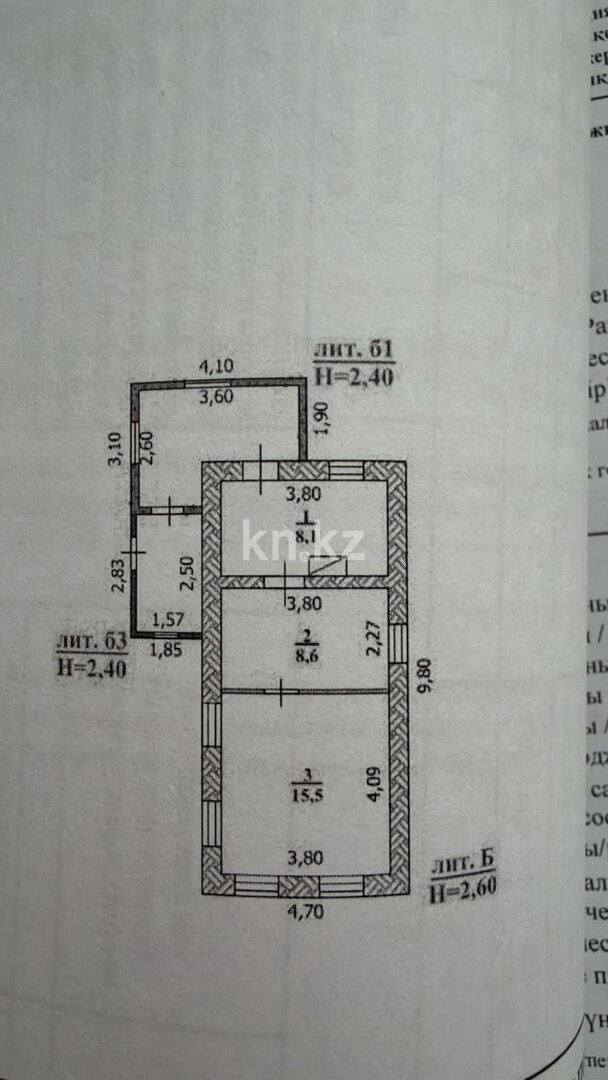 Продажа 2-комнатного дома, 60 м² в Уральске - фото 8