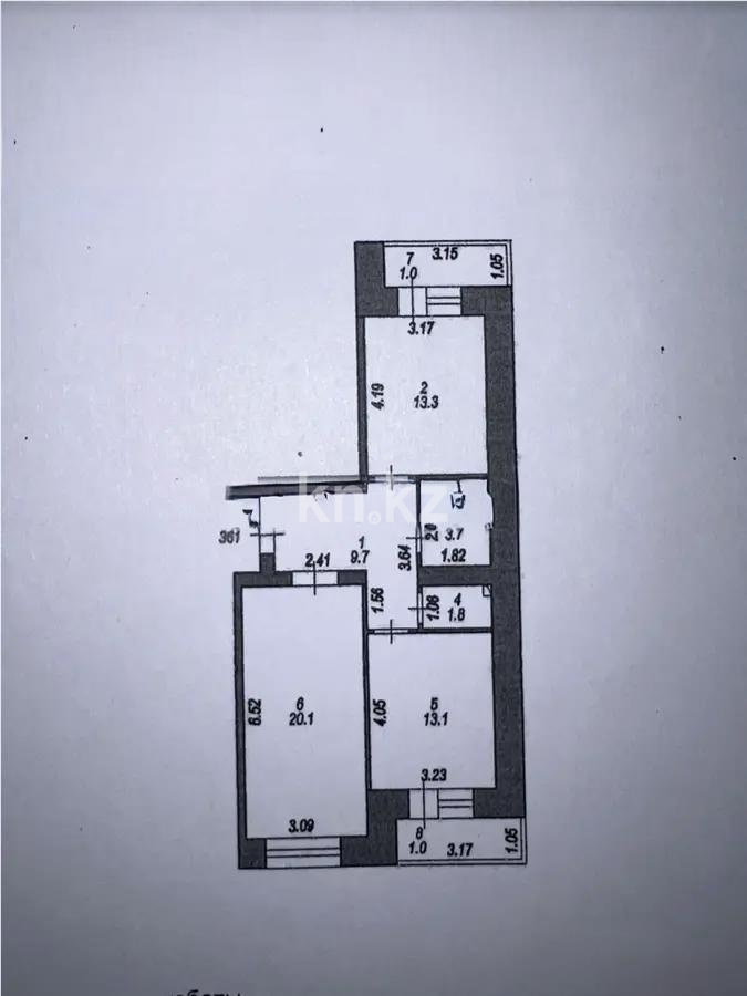 Продажа 2-комнатной квартиры, 63.7 м² в Астане - фото 6