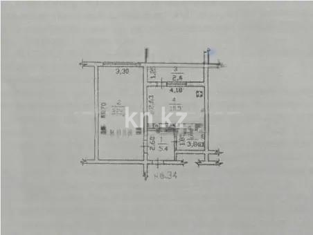 Продажа 1-комнатной квартиры, 44 м² - Продажа однокомнатных квартир в Алматы фото 4 из 4