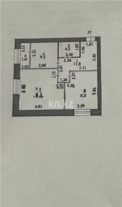 Продажа 2-комнатной квартиры, 64 м², пр. Тауелсыздык, дом  25/2 - Продажа  двухкомнатных квартир в новостройках Астаны фото 1 из 1