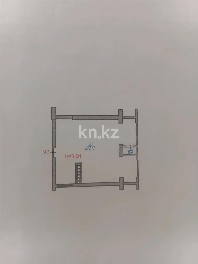 Продажа 2-комнатной квартиры, 48.3 м², пр. Серкебаева, дом  146/1 - Продажа и аренда недвижимости в Алматы фото 1 из 1