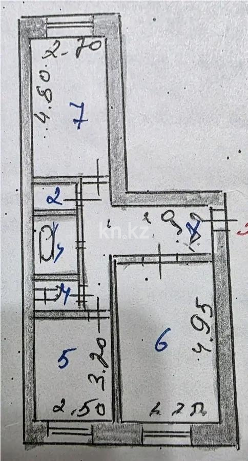 Продажа 2-комнатной квартиры, 51.1 м² - Продажа квартир от собственников в Астане - страница 19 фото 1 из 1