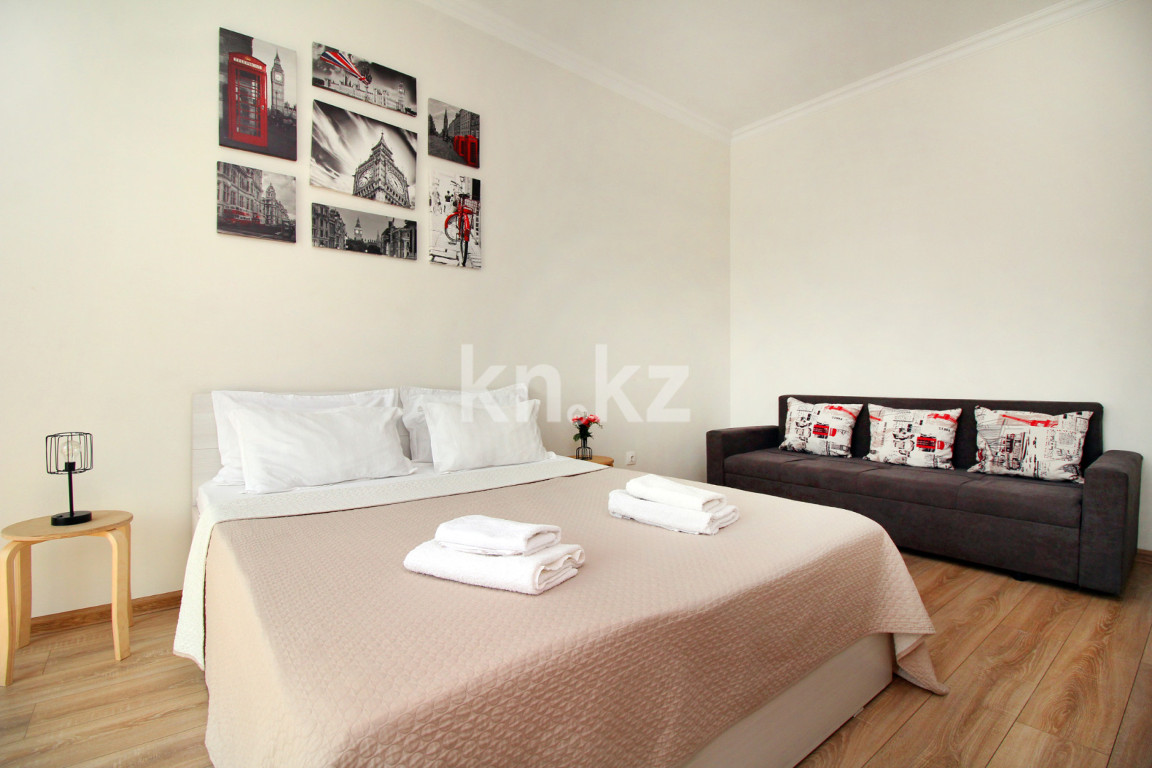 Аренда 1-комнатной квартиры посуточно, 40 м², пр. Абая, дом  109/6 - ул. Манаса - Аренда жилой и коммерческой недвижимости в Алматы фото 11 из 30