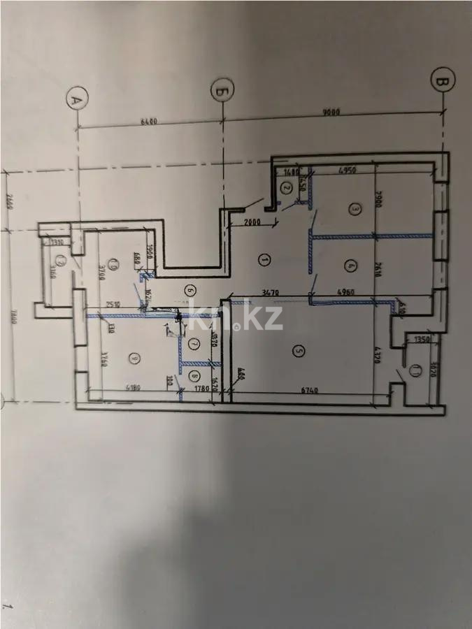 Продажа 4-комнатной квартиры, 123 м², ул. Дюсембекова, дом  83/2 - Продажа  четырехкомнатных квартир в Караганде без посредников фото 1 из 1