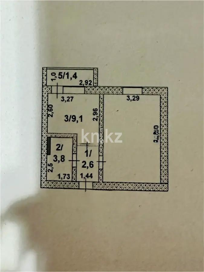 Продажа 2-комнатной квартиры, 35 м², ул. Лесная поляна, дом  39 стр - Продажа квартир в Астане фото 5 из 5