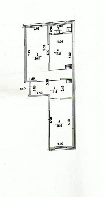 Продажа 3-комнатной квартиры, 71 м², ул. Халиуллина, дом  140/5 в Алматы