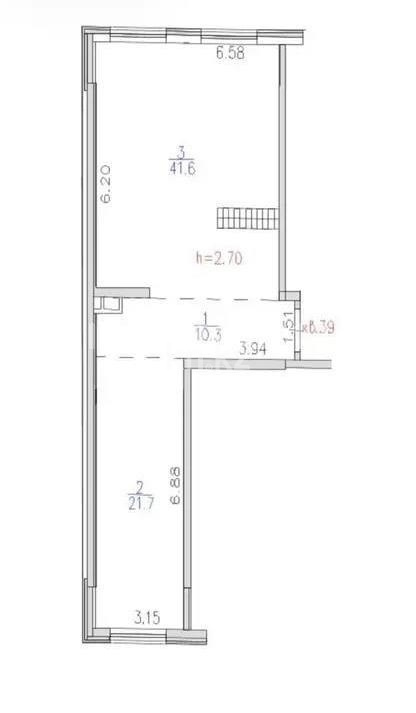 Продажа 3-комнатной квартиры, 73.6 м² - Продажа трехкомнатных квартир в монолитно-каркасном доме в Казахстане - страница 5 фото 3 из 3