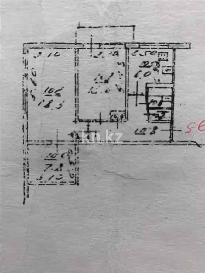 Продажа 3-комнатной квартиры, 56.3 м², мкр-н 11, дом  24 в Алматы - фото 10