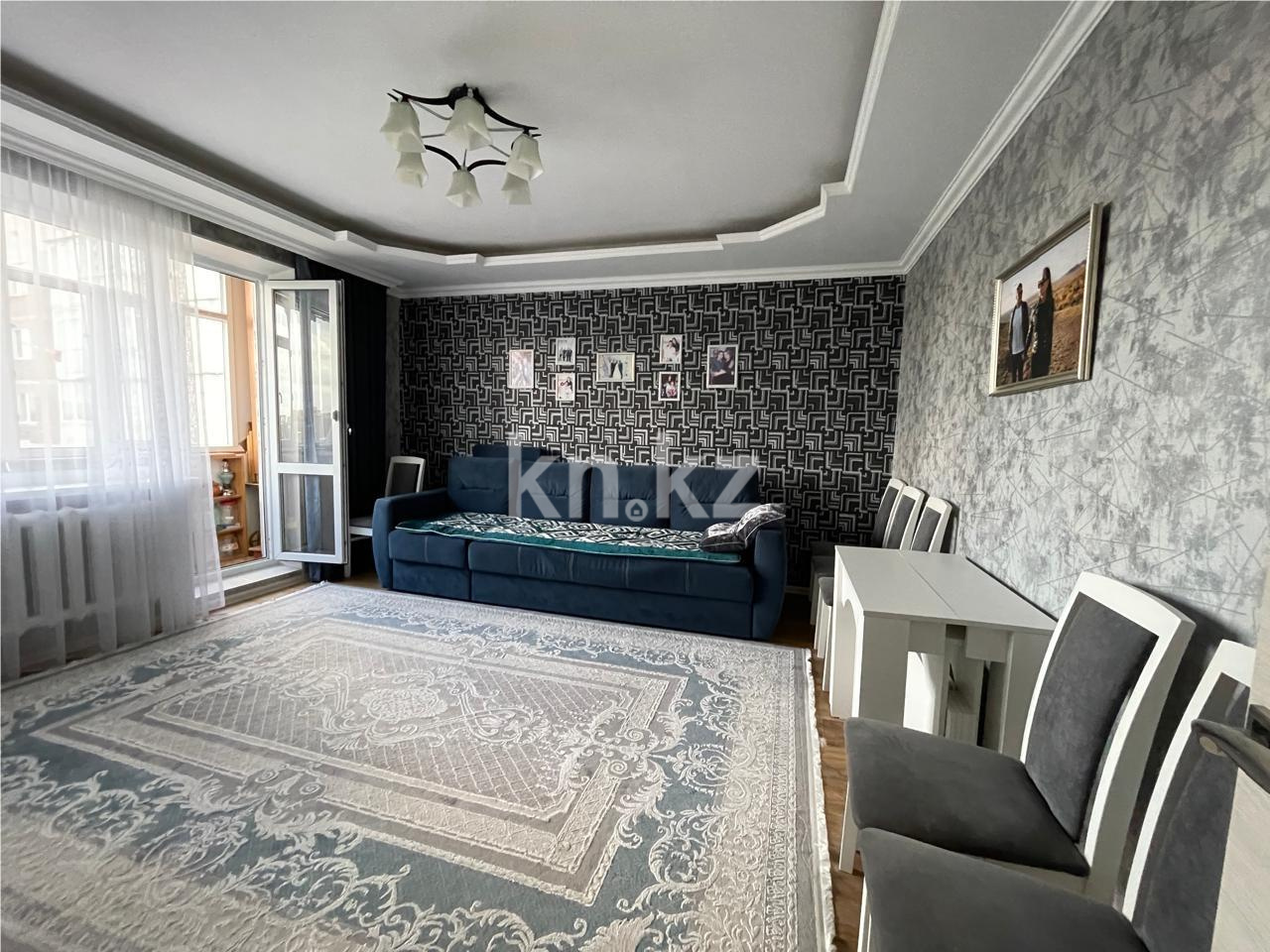 Продажа 4-комнатной квартиры, 81 м², мкр-н Степной-4 - Продажа  четырехкомнатных квартир в Караганде фото 1 из 18