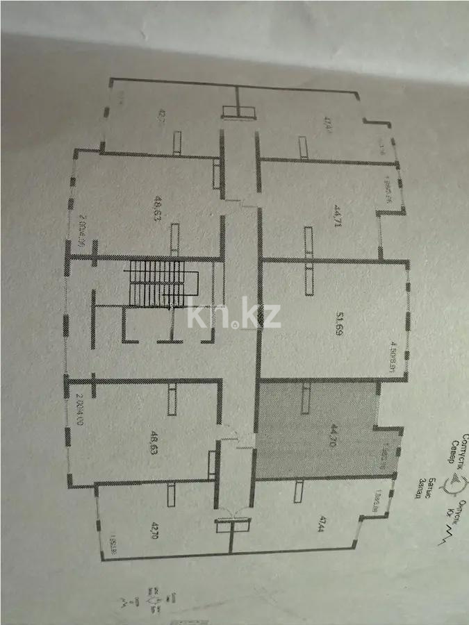 Продажа 1-комнатной квартиры, 44.7 м², пр. Райымбека, дом  349/1 - Продажа квартир в Казахстане фото 1 из 1