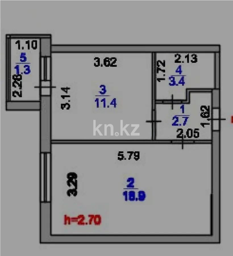 Продажа 1-комнатной квартиры, 38 м² - Продажа однокомнатных квартир от собственников в Астане - страница 32 фото 1 из 1