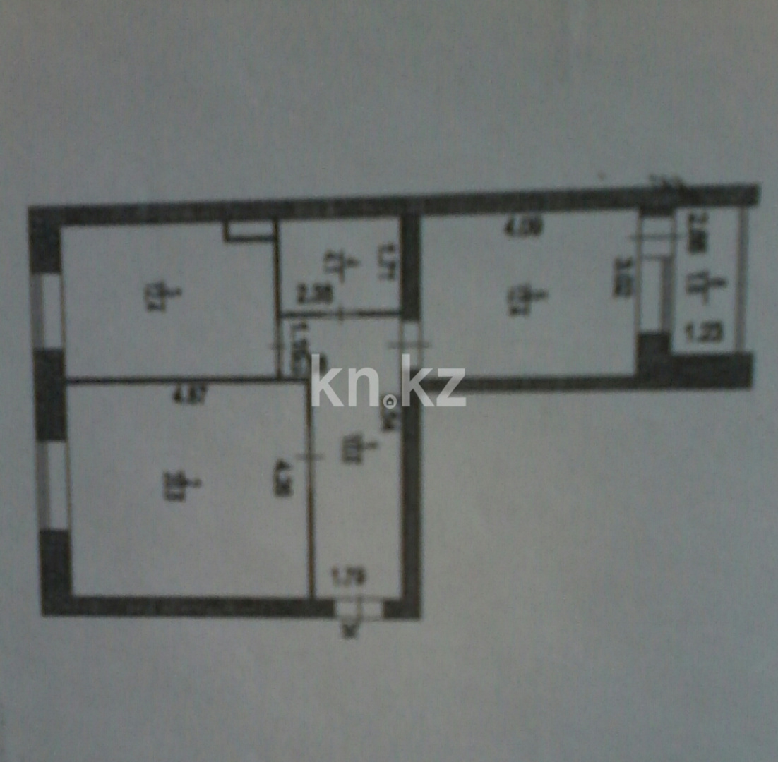 Продажа 2-комнатной квартиры, 62 м², ул. Лепсы, дом  42/1 - пр. Кудайбердыулы - Продажа квартир в Астане фото 6 из 6