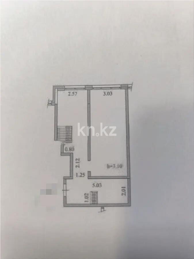 Продажа 2-комнатной квартиры, 48.3 м² в Алматы