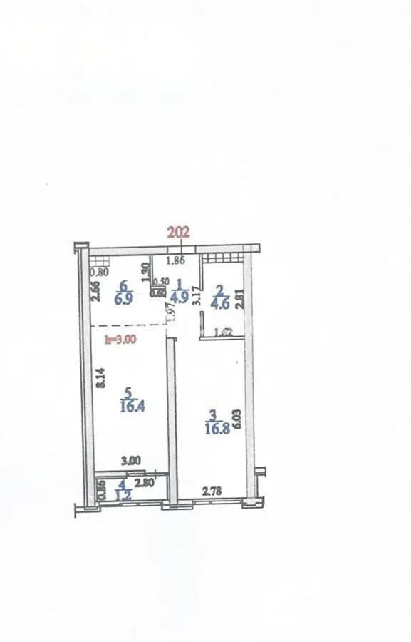 Продажа 2-комнатной квартиры, 50.8 м², пр. Сейфуллина, дом  416 - Продажа жилой и коммерческой недвижимости в Алматы фото 3 из 3