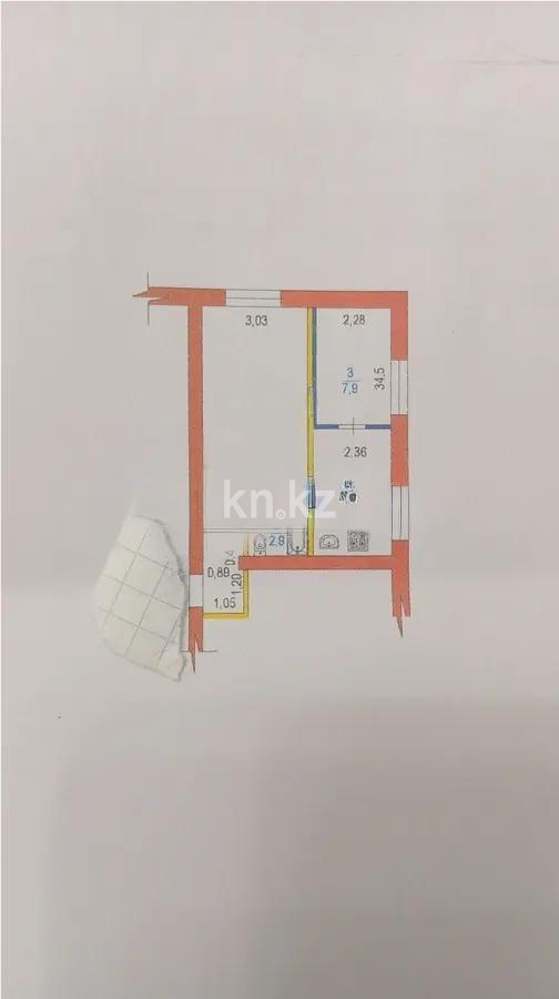 Продажа 2-комнатной квартиры, 40 м² - Продажа двухкомнатных квартир от собственников в Алматы - страница 11 фото 1 из 1