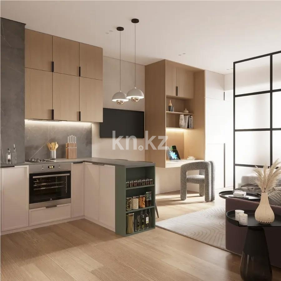 Продажа 1-комнатной квартиры, 37 м² в Алматы - фото 3