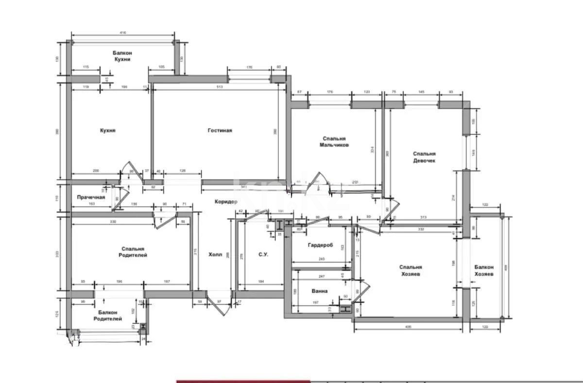Продажа 5-комнатной квартиры, 140 м², пр. Аль-Фараби, дом  23 - Продажа  пятикомнатных квартир в новостройках Астаны фото 1 из 1