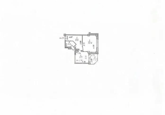 Продажа 1-комнатной квартиры, 36.1 м² - Продажа однокомнатных квартир в монолитно-каркасном доме в Казахстане фото 5 из 5