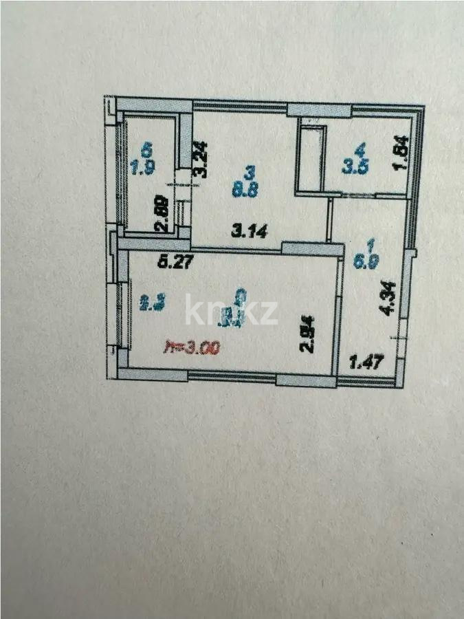Продажа 1-комнатной квартиры, 36.5 м², ул. Шаймерденова, дом  4/1 в Астане - фото 4
