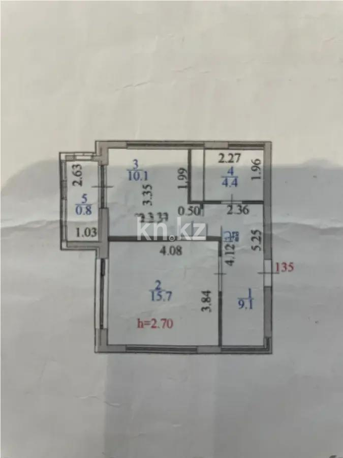 Продажа 1-комнатной квартиры, 40.3 м² - Продажа квартир в Астане в р-не Есиль - страница 2 фото 4 из 4