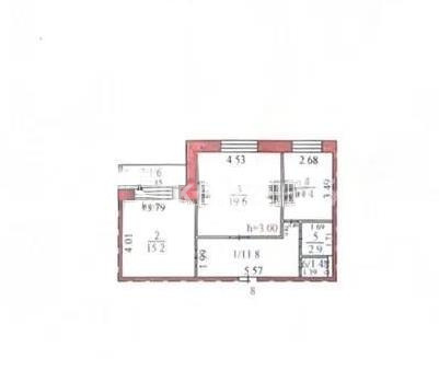 Продажа 2-комнатной квартиры, 61 м², мкр-н Гульдер-1, дом  1/4 - Продажа квартир в Караганде фото 6 из 6