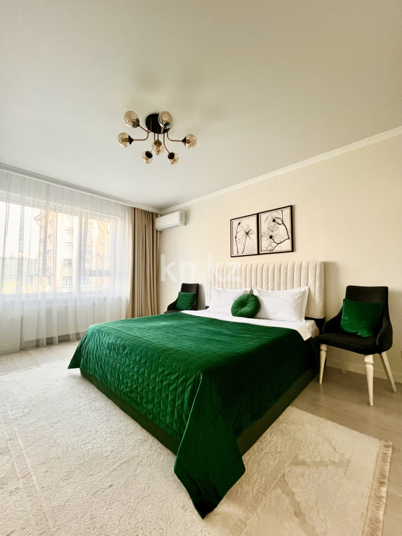 Аренда 1-комнатной квартиры посуточно, 50 м², Гагарина, дом  245 - пр. Аль-Фараби - Продажа квартир в Алматы фото 1 из 11
