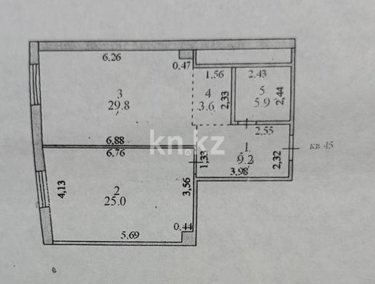 Продажа 2-комнатной квартиры, 75 м², ул. Кенесары, дом  42 - Продажа квартир в новостройках Астаны без посредников фото 1 из 13