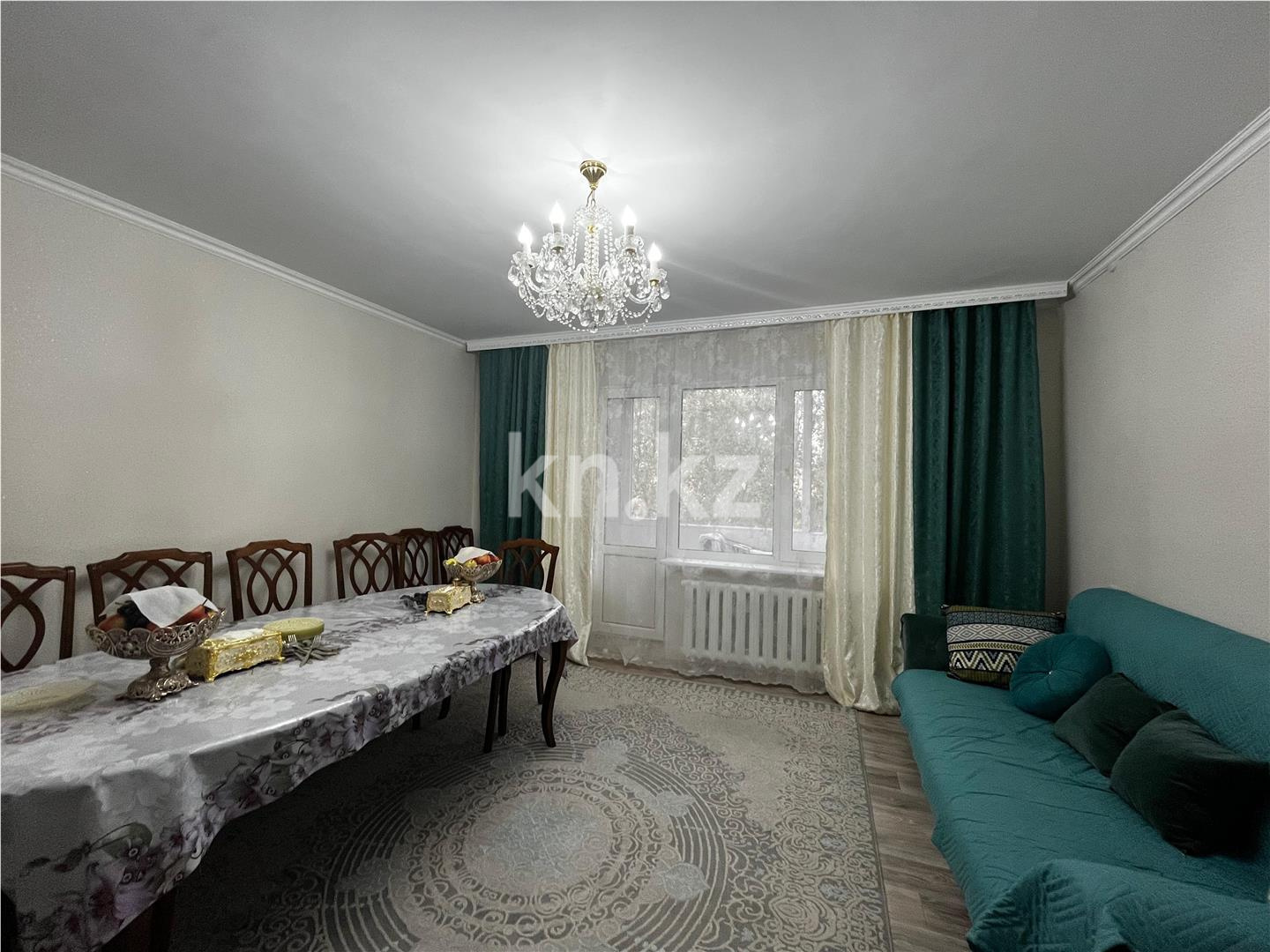 Продажа 5-комнатной квартиры, 107 м², мкр-н Голубые Пруды - Продажа  пятикомнатных квартир в Караганде фото 1 из 21