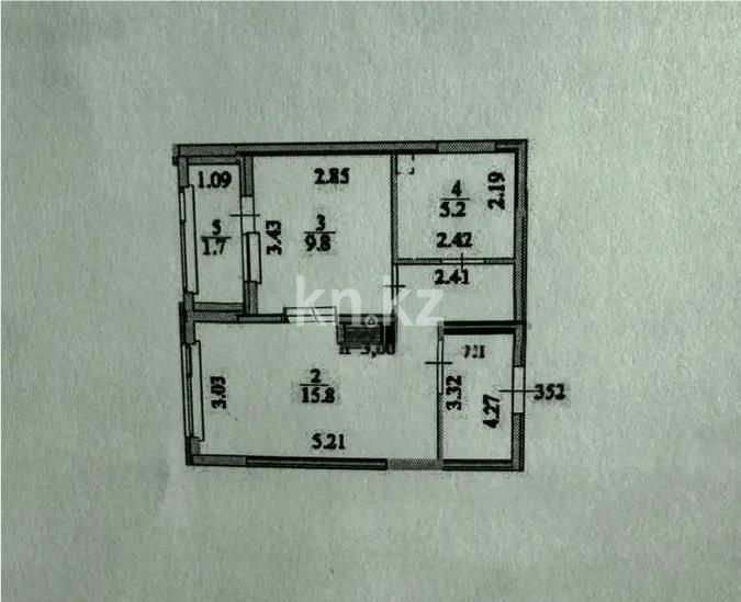 Продажа 1-комнатной квартиры, 40 м² в Астане