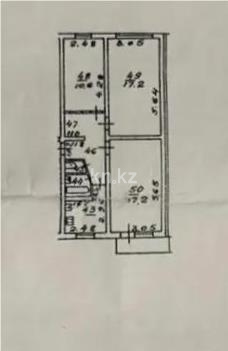 Продажа 3-комнатной квартиры, 61.5 м² в Алматы - фото 8