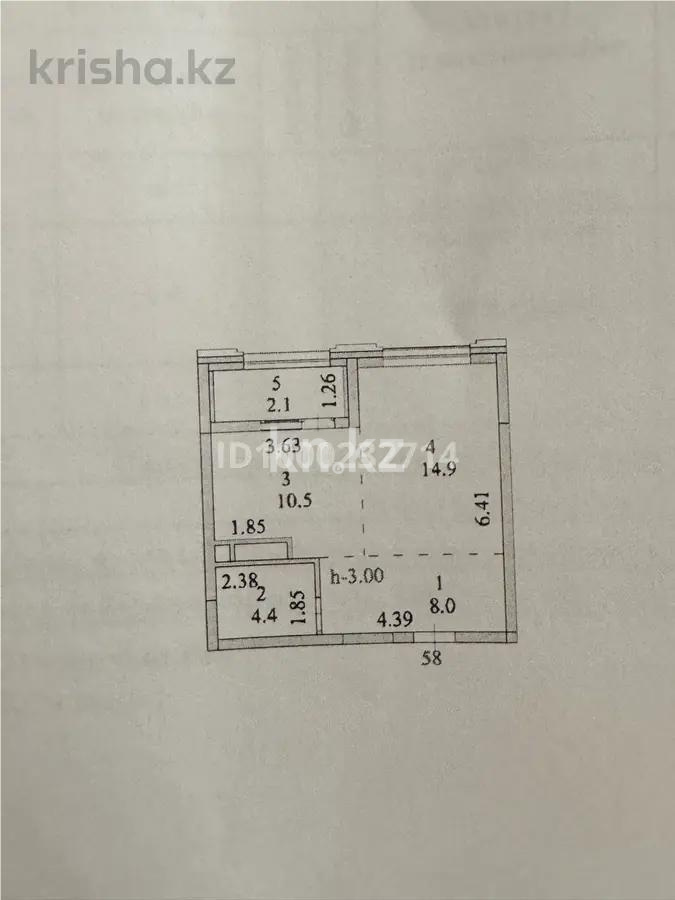 Продажа 1-комнатной квартиры, 49.9 м², пр. Кабанбай батыра, дом  Яссауи в Астане - фото 3