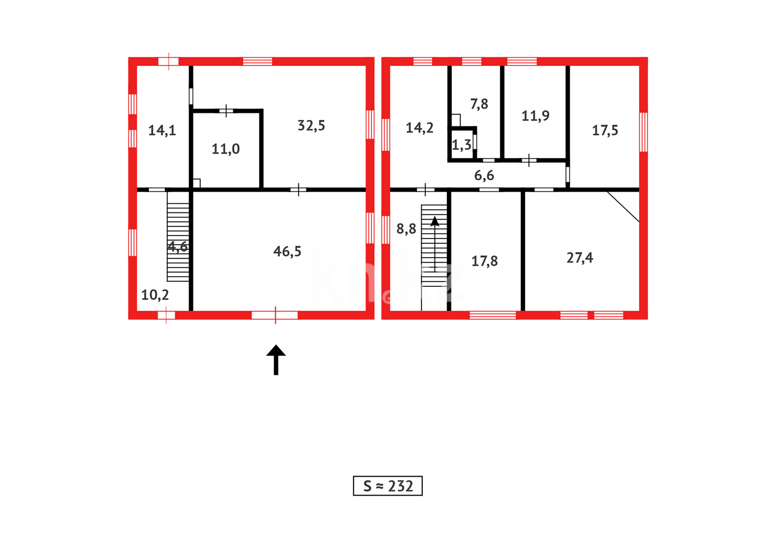 Продажа 4-комнатного дома, 232 м² - Аренда квартир помесячно в Актобе фото 20 из 20