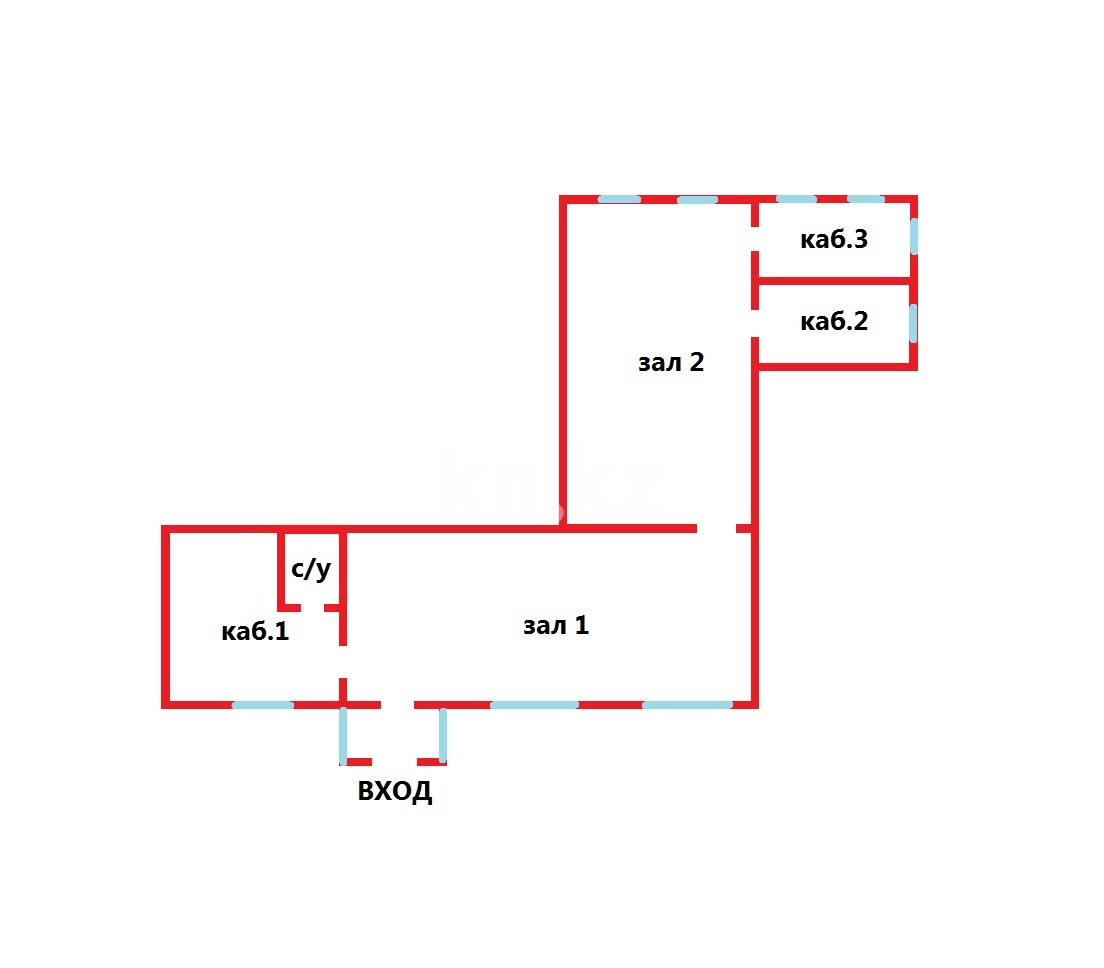 Аренда помещения - Аренда офисных и торговых помещений в Казахстане фото 1 из 7