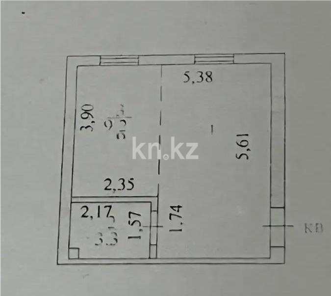 Продажа 1-комнатной квартиры, 29.5 м² - Продажа однокомнатных квартир в кирпичном доме в Астане - страница 6 фото 4 из 4