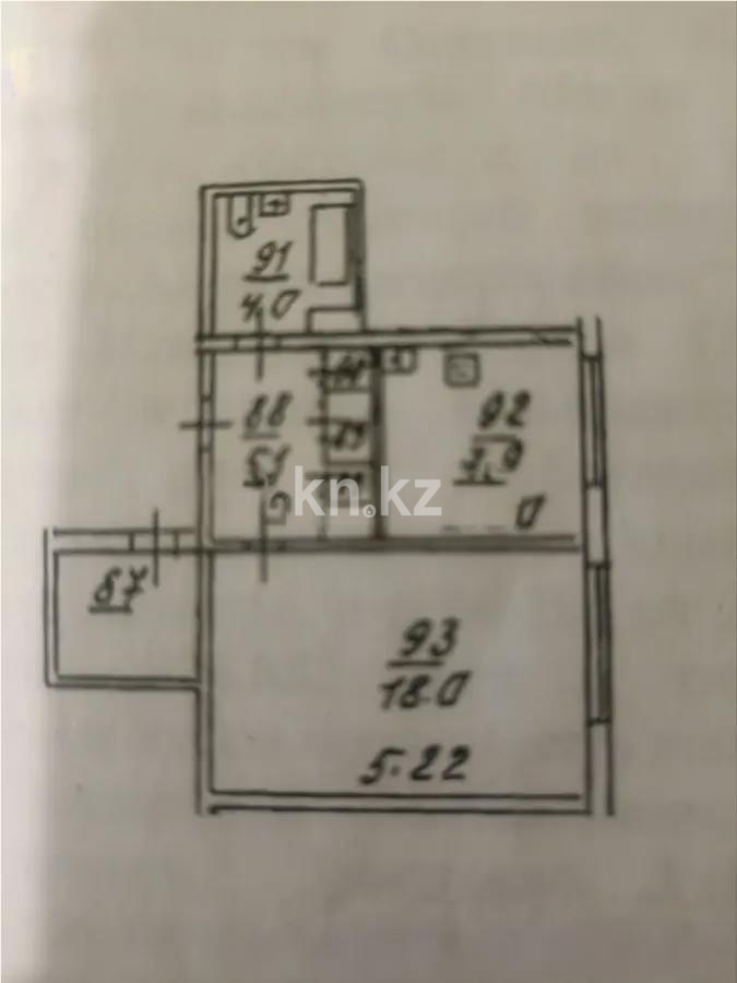 Продажа 1-комнатной квартиры, 40 м² - Продажа однокомнатных квартир в Алматы - страница 41 фото 3 из 3