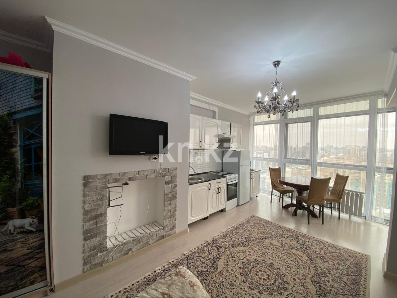 Продажа 1-комнатной квартиры, 46 м², ул. Айтматова - Продажа  однокомнатных квартир в новостройках Астаны фото 1 из 7