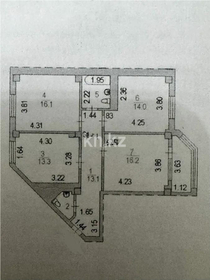 Продажа 3-комнатной квартиры, 80.6 м² - Продажа квартир в Астане в р-не Есиль - страница 2 фото 8 из 8