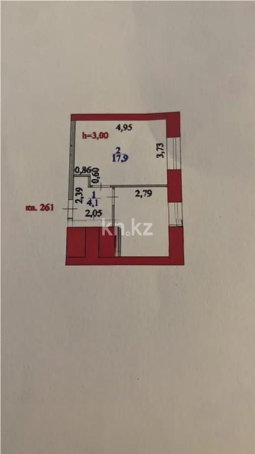 Продажа 1-комнатной квартиры, 36 м² в Астане