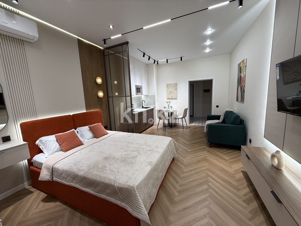 Аренда 1-комнатной квартиры посуточно, 38 м², ул. Айтиева, дом  154/1 - ул. Жамбыла - Аренда квартир посуточно в Алматы с фото фото 8 из 19