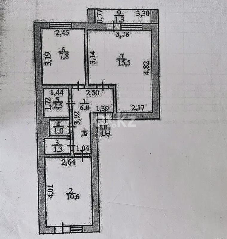Продажа 2-комнатной квартиры, 46.8 м² - Продажа квартир в р-не Алматы Астаны - страница 27 фото 6 из 6