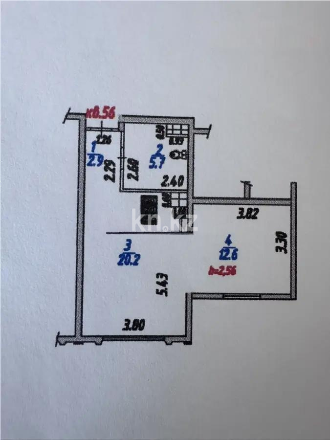 Продажа 2-комнатной квартиры, 42 м² - Продажа двухкомнатных квартир от собственников в Алматы - страница 183 фото 6 из 6