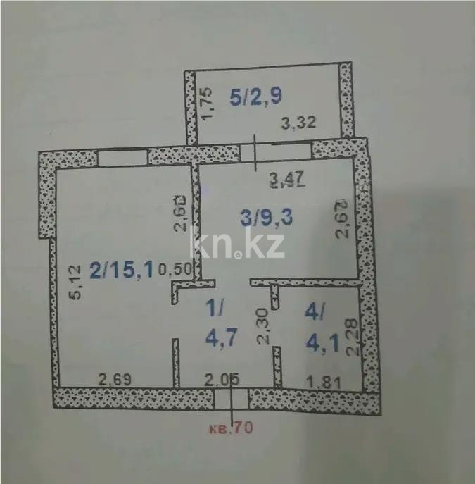 Продажа 2-комнатной квартиры, 39 м² в Астане - фото 6
