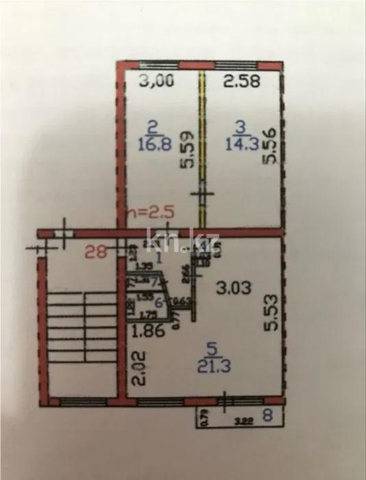 Продажа 3-комнатной квартиры, 60 м², ул. Виктора Хара, дом  7 - Продажа квартир в Шахтинске фото 1 из 1