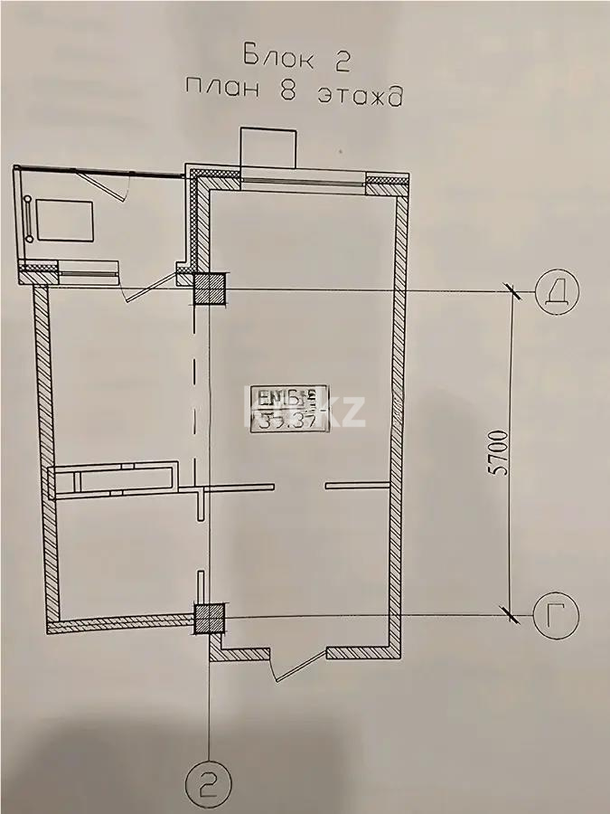 Продажа 1-комнатной квартиры, 39.37 м², ул. Радостовца, дом  167а стр - Продажа  однокомнатных квартир в новостройках Алматы фото 1 из 1