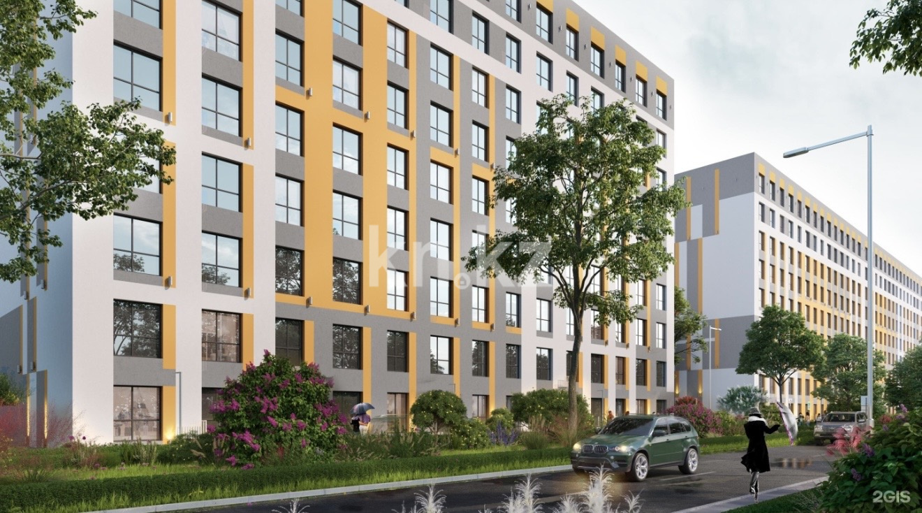 Продажа 2-комнатной квартиры, 37.44 м² - Продажа двухкомнатных квартир в Астане фото 3 из 4